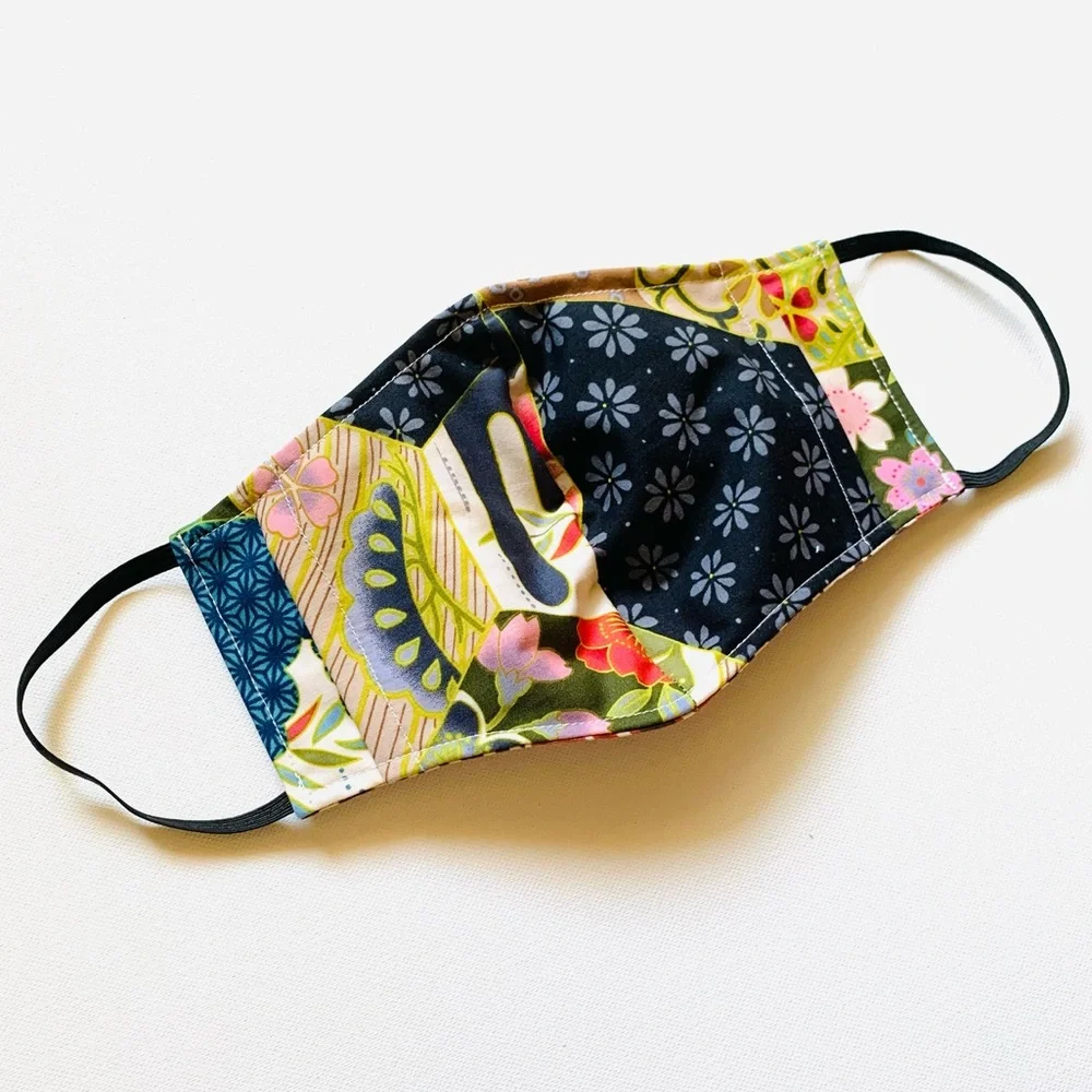 NEW Handmade Brown Turtle Print Face Mask